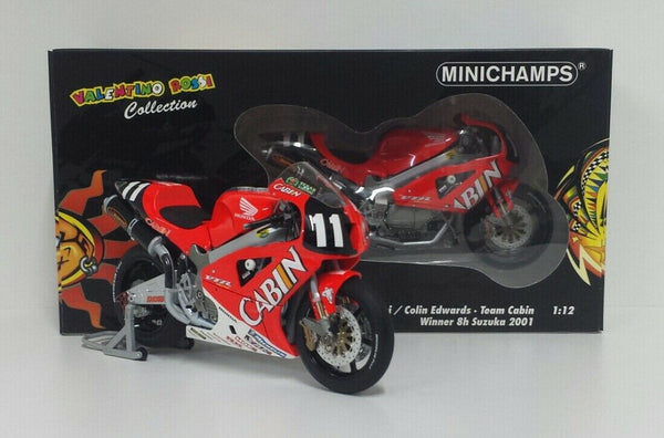 Honda VTR 1000 1/12 - Valentino Rossi Winner 8H Suzuka 2001 - Minichamps