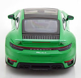 PORSCHE 911 (992) Turbo S 2020 Python Green - 1:18 - Minichamps