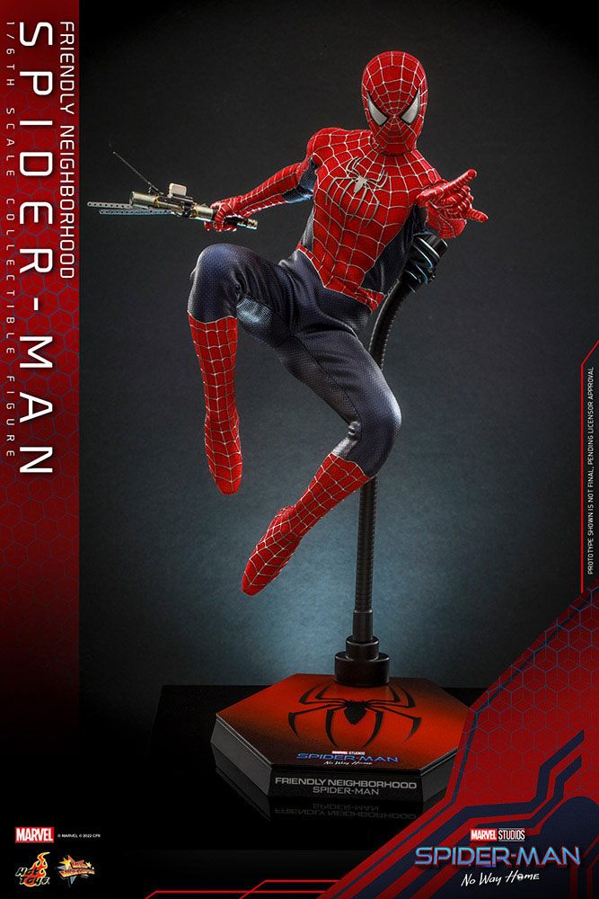 Spider-Man - No Way Home Movie - Friendly Neighborhood Spider-Man - Masterpiece Action Figure (1/6 - 30 cm) - Hot Toys
