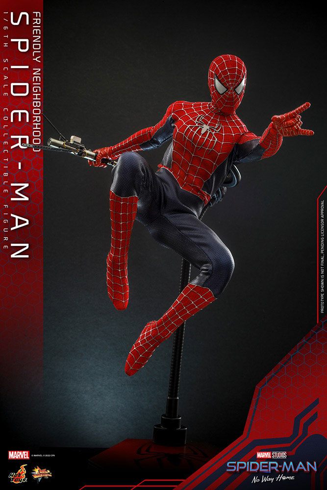 Spider-Man - No Way Home Movie - Friendly Neighborhood Spider-Man - Masterpiece Action Figure (1/6 - 30 cm) - Hot Toys