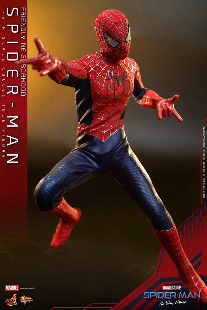 Spider-Man - No Way Home Movie - Friendly Neighborhood Spider-Man - Masterpiece Action Figure (1/6 - 30 cm) - Hot Toys