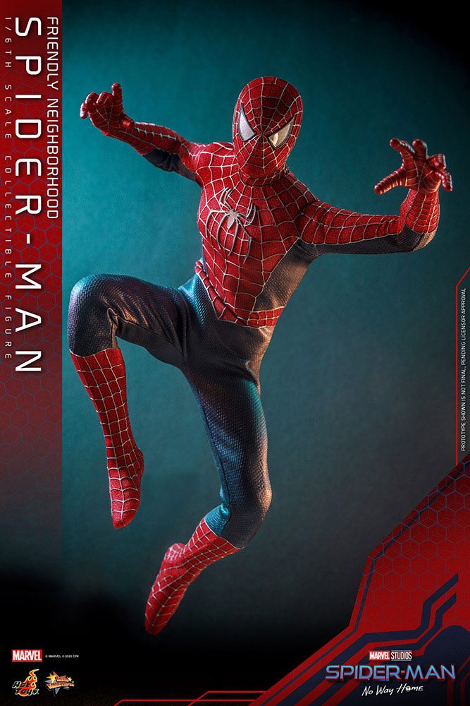 Spider-Man - No Way Home Movie - Friendly Neighborhood Spider-Man - Masterpiece Action Figure (1/6 - 30 cm) - Hot Toys