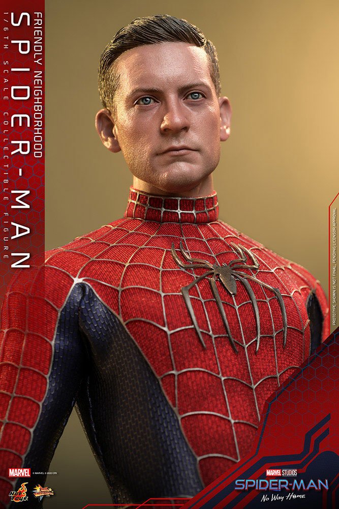 Spider-Man - No Way Home Movie - Friendly Neighborhood Spider-Man - Masterpiece Action Figure (1/6 - 30 cm) - Hot Toys