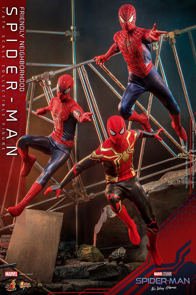 Spider-Man - No Way Home Movie - Friendly Neighborhood Spider-Man - Masterpiece Action Figure (1/6 - 30 cm) - Hot Toys