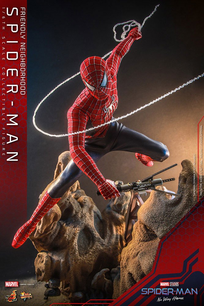 Spider-Man - No Way Home Movie - Friendly Neighborhood Spider-Man - Masterpiece Action Figure (1/6 - 30 cm) - Hot Toys