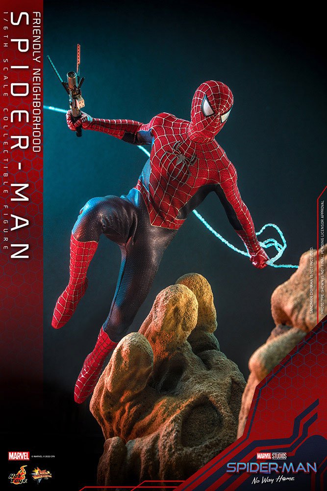 Spider-Man - No Way Home Movie - Friendly Neighborhood Spider-Man - Masterpiece Action Figure (1/6 - 30 cm) - Hot Toys