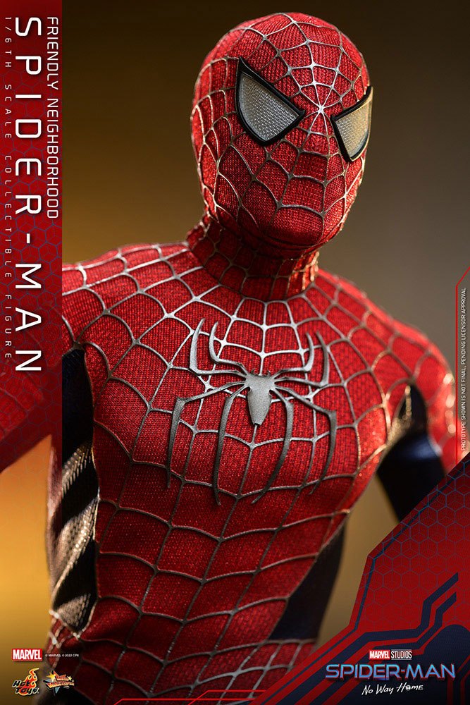 Spider-Man - No Way Home Movie - Friendly Neighborhood Spider-Man - Masterpiece Action Figure (1/6 - 30 cm) - Hot Toys