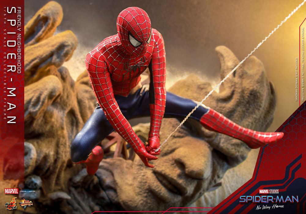 Spider-Man - No Way Home Movie - Friendly Neighborhood Spider-Man - Masterpiece Action Figure (1/6 - 30 cm) - Hot Toys