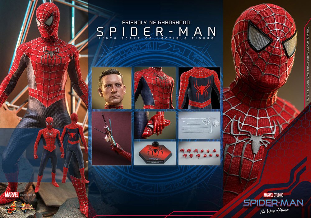 Spider-Man - No Way Home Movie - Friendly Neighborhood Spider-Man - Masterpiece Action Figure (1/6 - 30 cm) - Hot Toys