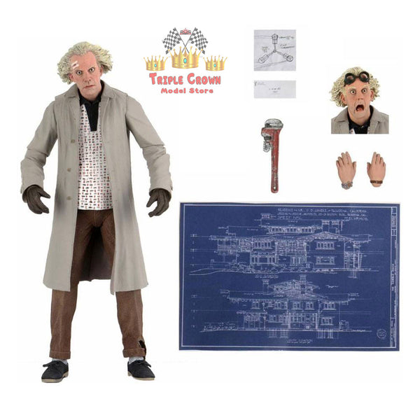 Doc Brown Back to the Future Ultimate 18 cm - Neca
